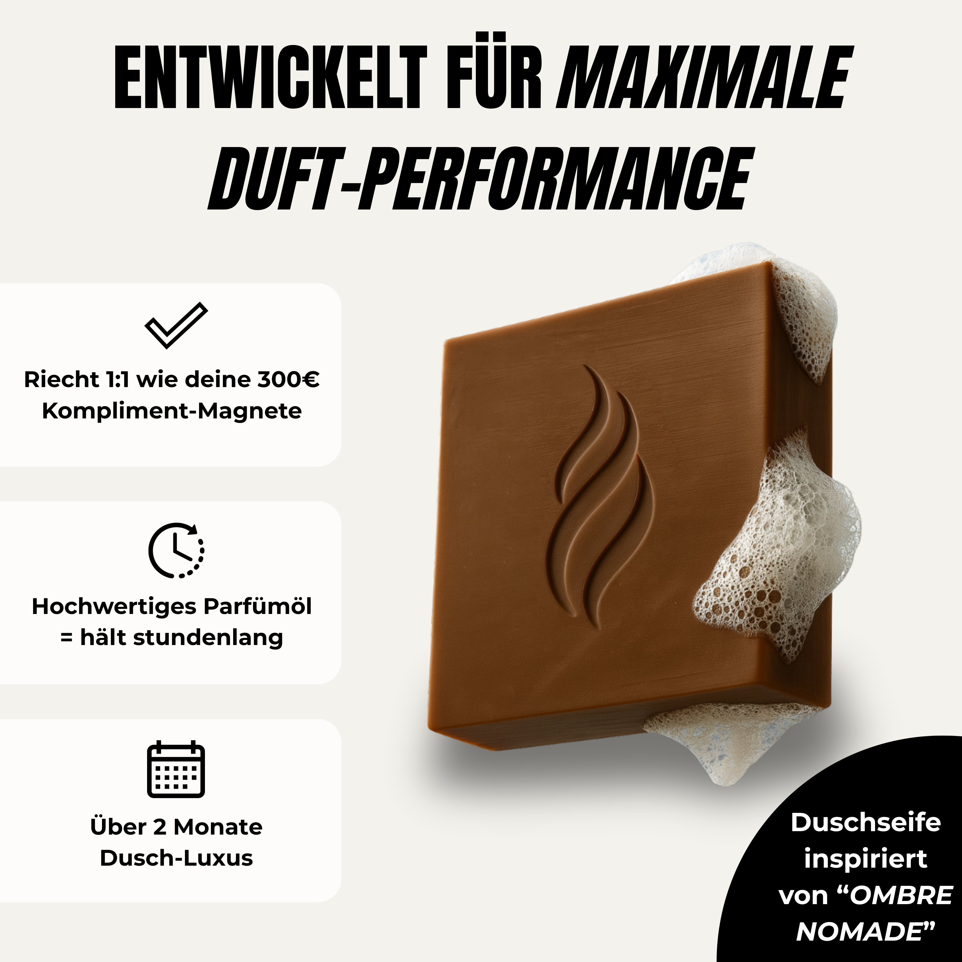 BEASTLY BEAR Parfümseife